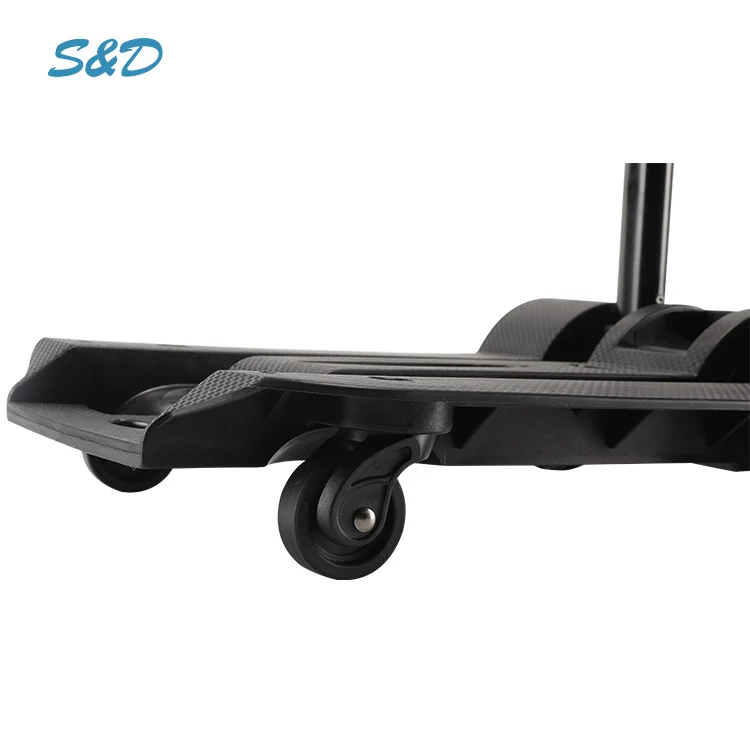 Stacking Foldable Rolling Utility Jumbo Hand Truck Handle Puller Trolley Cart Parts