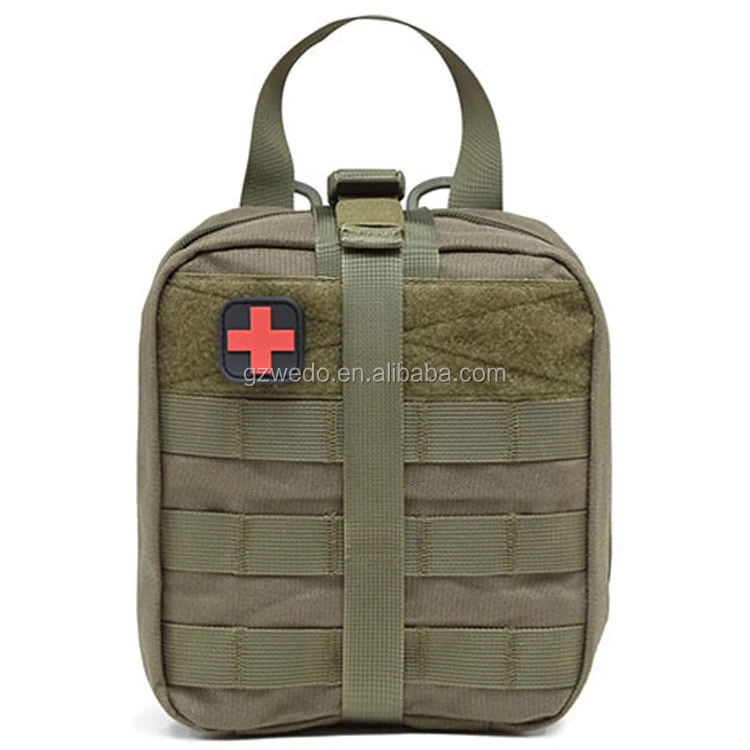 1000D Tactical Molle EMT Medical Utility First Aid IFAK Pouch, Large Rip Away Empty EDC Emergency First Aid Bag