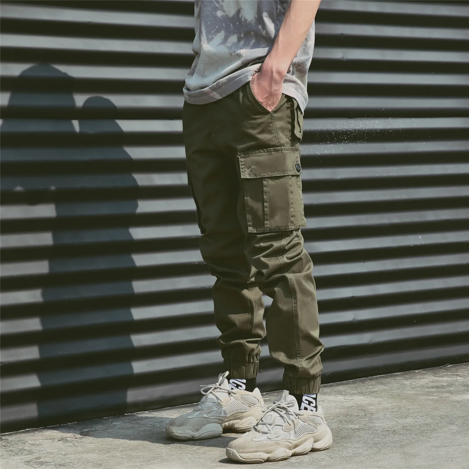OEM FOG wholesale  cargo jogger pants fashion cargo pants dropshipping