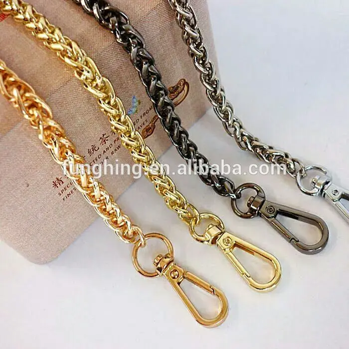 Custom Wholesales Metal handbag chain for purse chain bag chain