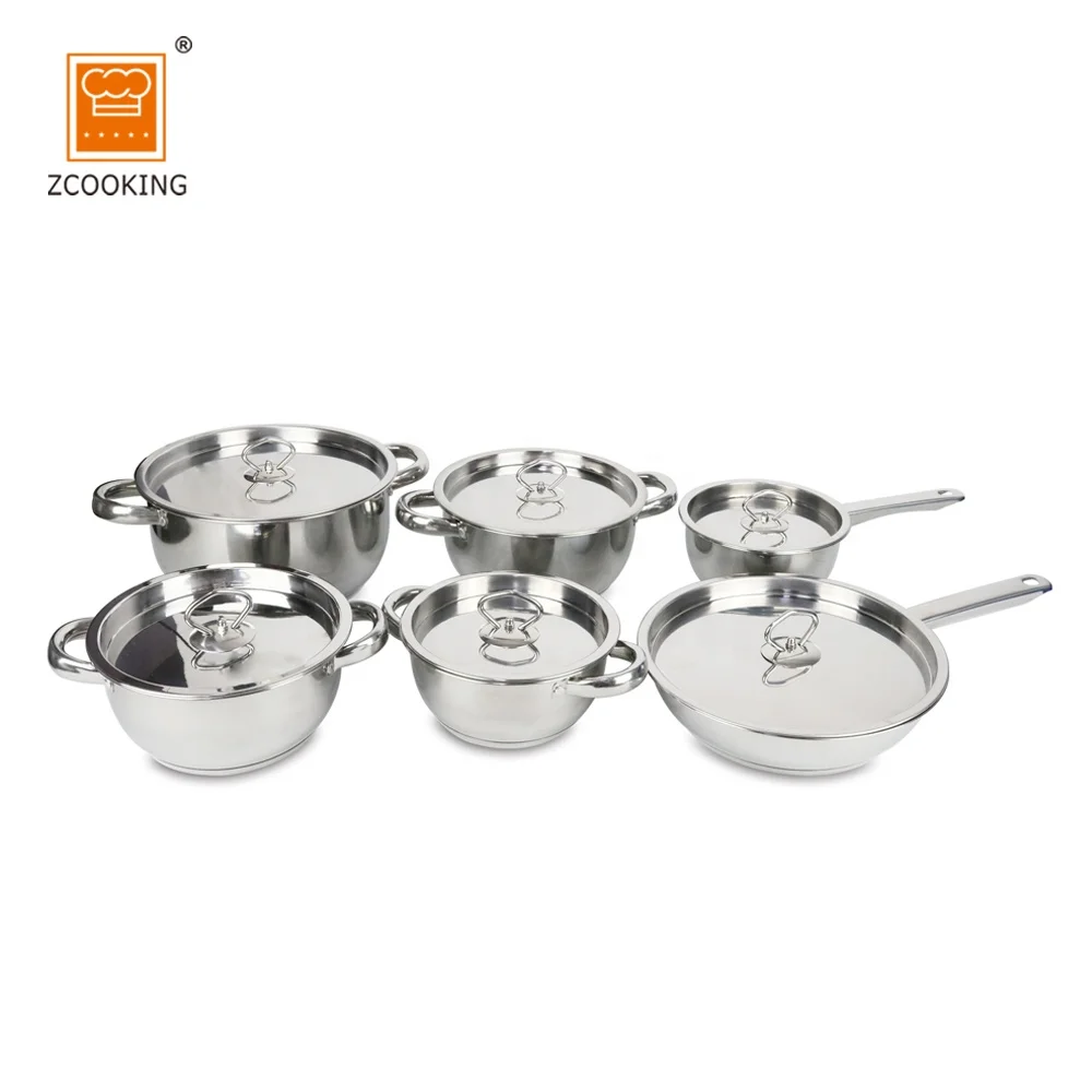 Hot Sale 12 Pcs Cookware Set Cooking Pot Set Germany