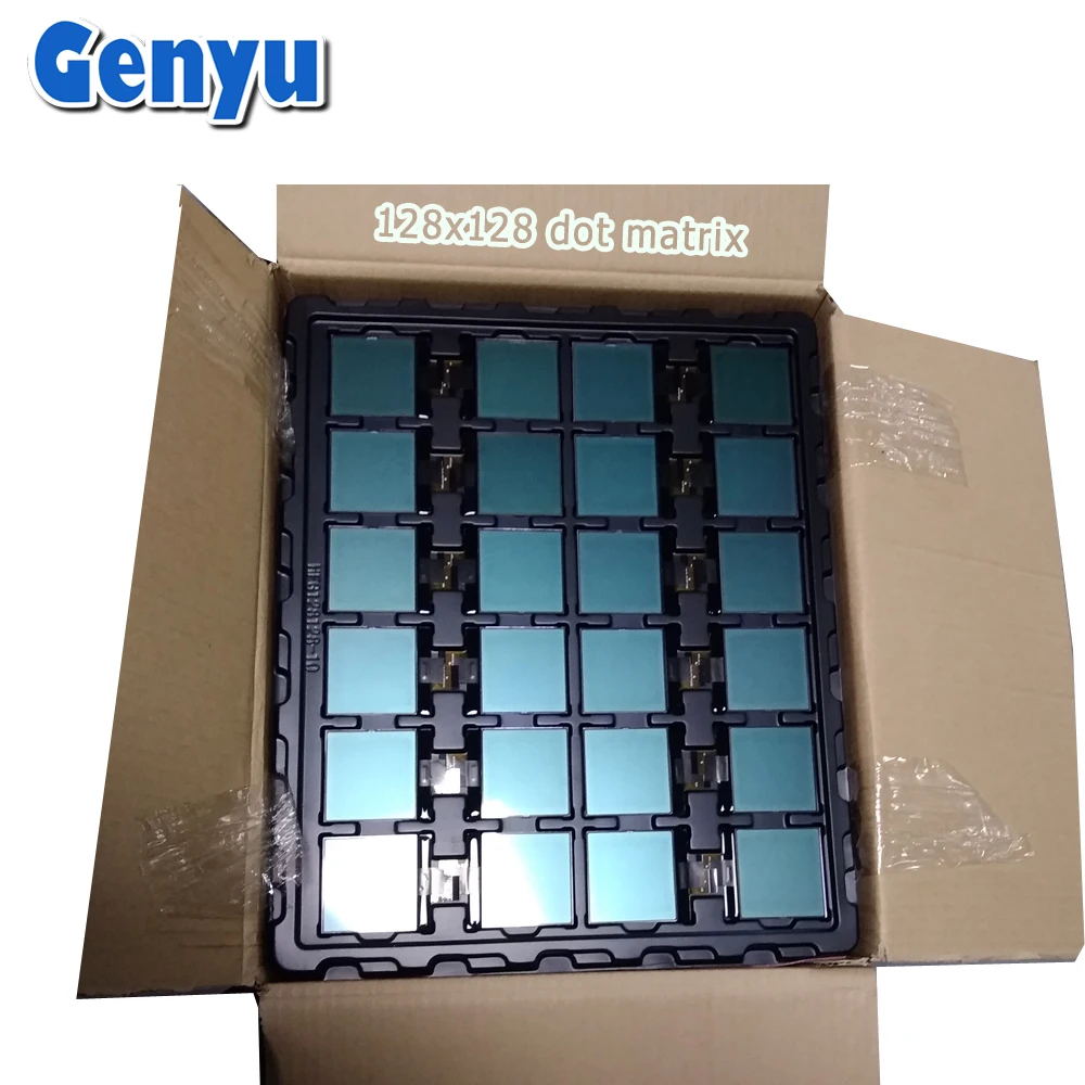 COG + FPC Тип FSTN положительный 128x128 Графический ЖК-дисплей для комбинированного замка