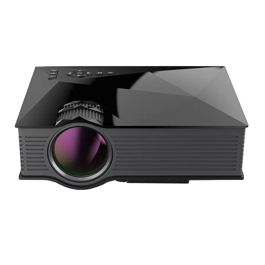 Новый продукт UC68 чем UC46 ЖК-светодиодный проектор Умный домашний кинотеатр HD-MI USB ТВ-проектор