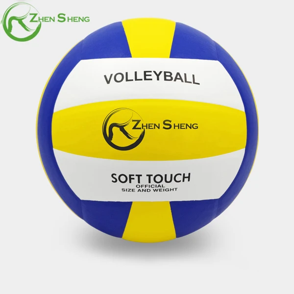 Zhensheng Inflatable Toy Cloth Ball with Fabric Cover PVC sports Volleyball