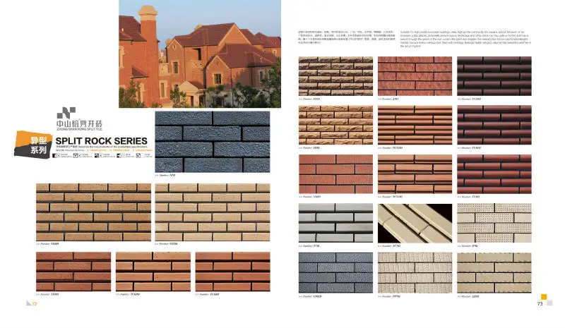 Natural stone building cladding system 3d exterior ceramic cladding tiles wall tile