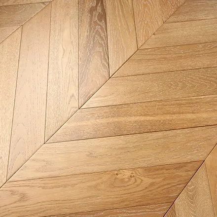 
Hot Selling Chevron Parquet White Oak Engineered Wooden Flooring 