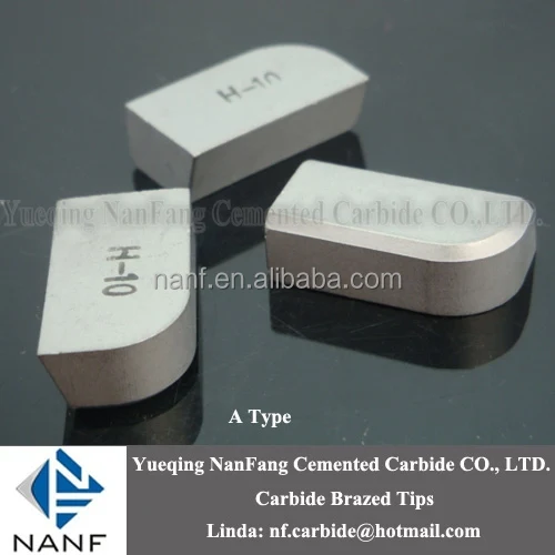 Good Hardness YG6 Tunsgten Carbide Tips C120