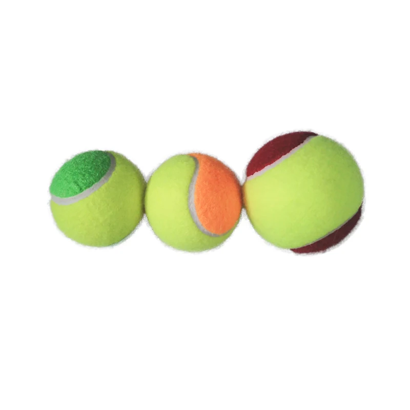 Hot-selling Custom Logo Print Colored Tennis Ball Training With Elastic String