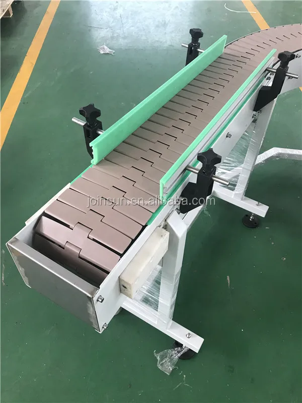 Plastic board slat chain conveyor bottle conveyor systems