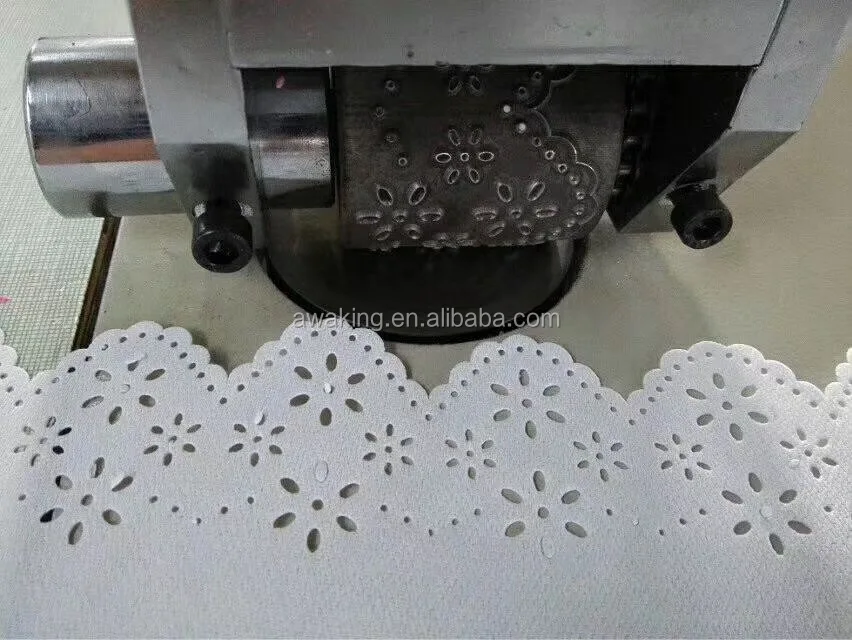 Ultrasonic lace embossing and cutting machine/curtain embossing and cutting machine/tablecloth embossing and cutting machine