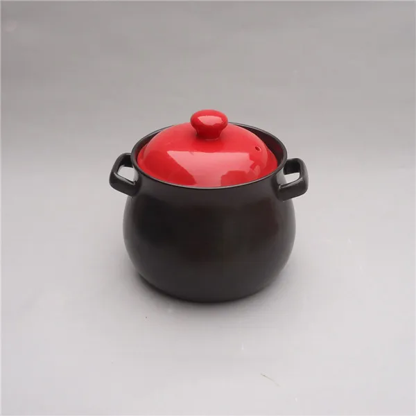 porcelainlarge cooking pot, multi-purpose cooking pot, fire resistance cooking pot