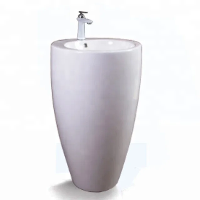 square artificial stone bathroom wash basin lavatory pedestal washing sink