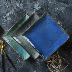 Peacock blue color pigments for porcelain