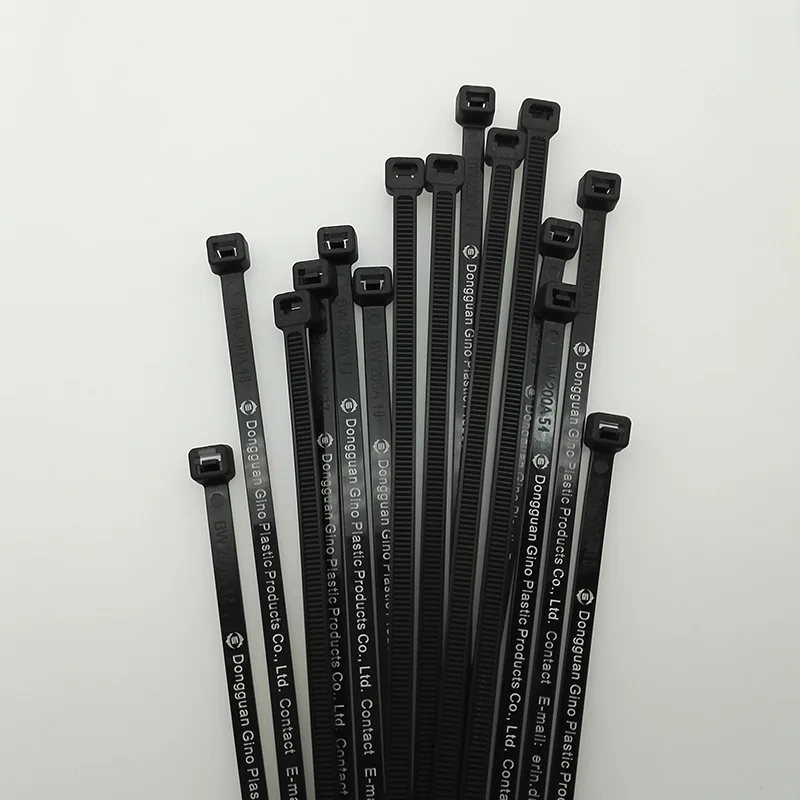Printed zip cable ties
