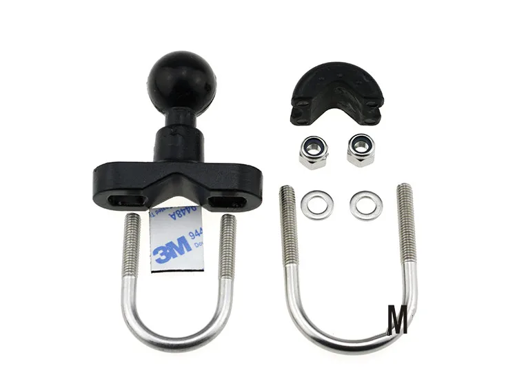 Universal Motorcycle Cell Phone Holder For Handlebars And Mirror Clamps