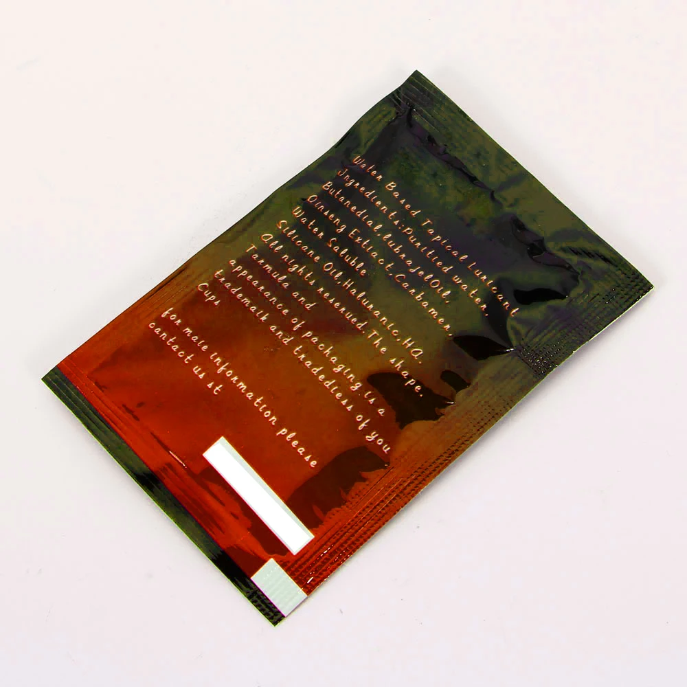 2020 Hot Sell ! OEM Factory Manufacture 5ML sex lubricant sachets wholesale and OEM