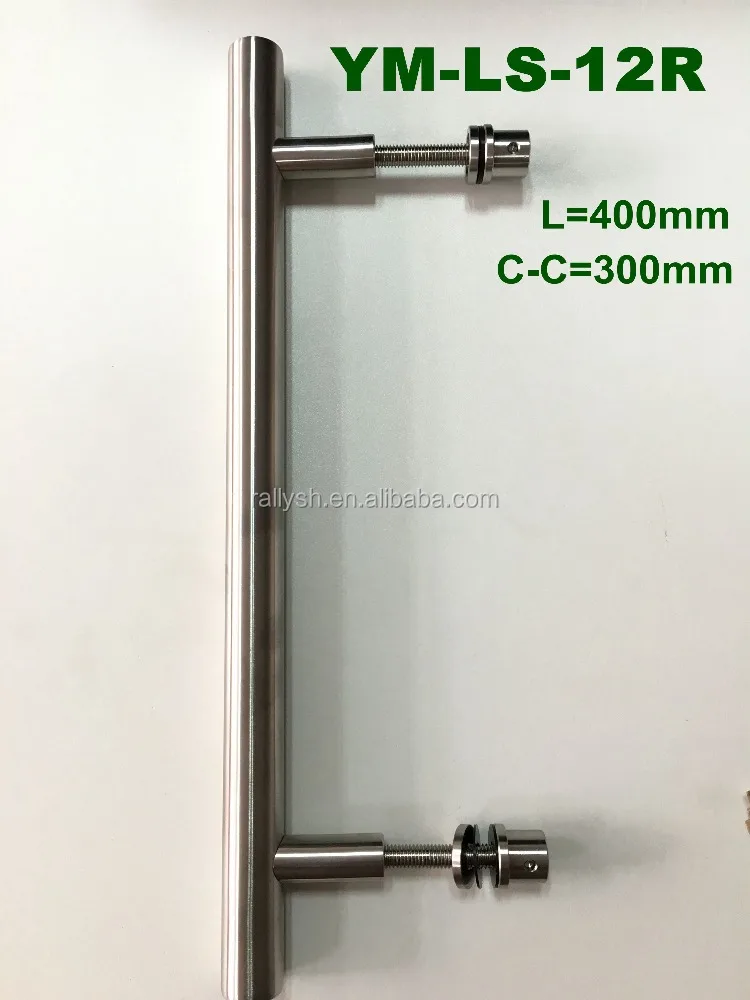
stainless steel 304 door handle for glass/wood door 