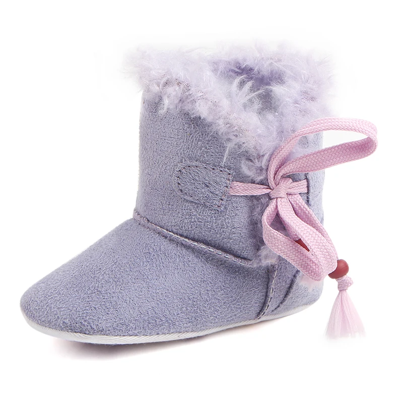 Производитель, мягкая подошва, теплые детские зимние сапоги для девочек