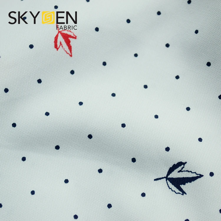 Брендовая мужская рубашка из ткани Оксфорд с саржевым переплетением из 100 хлопка с принтом