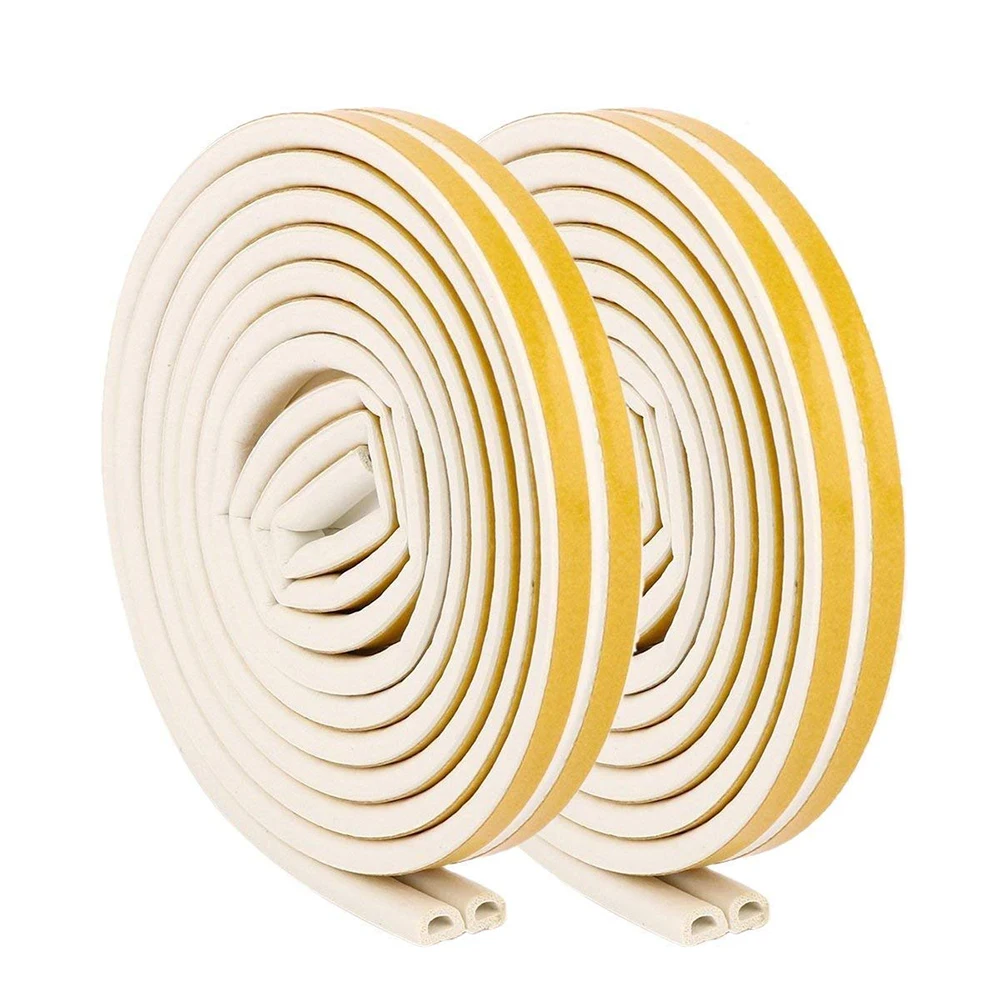 Self-adhesive EPDM Door Window Insulation Draught Excluder Sponge Weatherstrip Foam Seal Strip