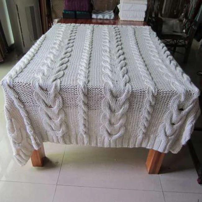50DA47 100% акриловые негабаритных handknit как вязаный диван постельные принадлежности
