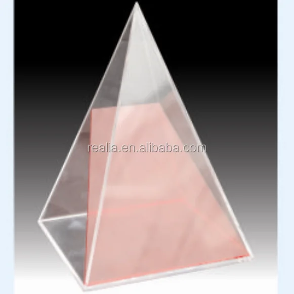 Math Geometry model of Rectangular pyramid with cross section