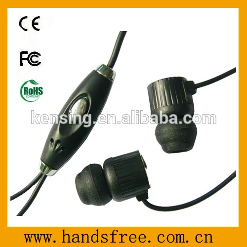 в ухо наушник с ptt кнопку и микрофон для iphone и других мобильных телефонов