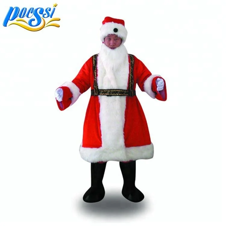 Cheap Santa Claus Christmas Mascot Costume for Sale