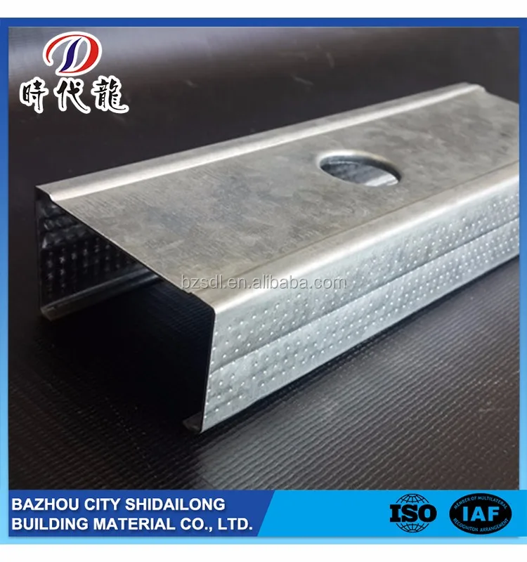 Manufacturer Wall Protection Low Price Drywall Metal Best Price China Stud Anti-corrosion Treatment of Hot Dip Galvanized Steel