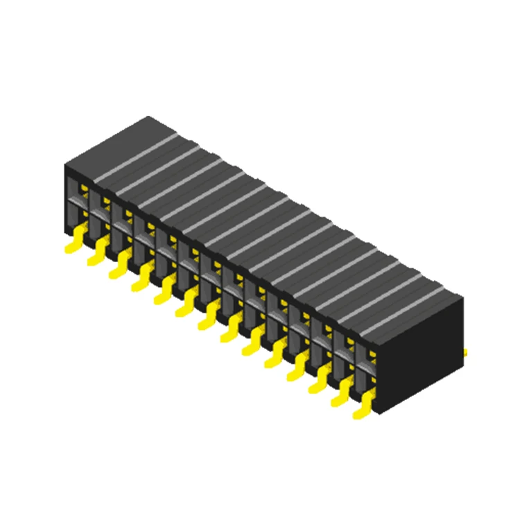 2.54mm Connector 90 Degree Box Header Ecu Pin Connector