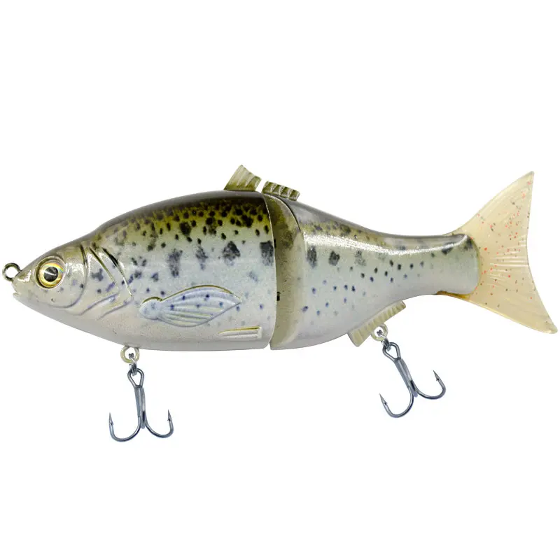 5.67inch 51.2g 3Deyes Multi Jointed Hard Bait Lifelike joint bait Wobblers 2 Segments Swimbait fishing