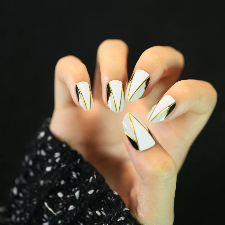 Super Quality Nail Strips/Unique Design Nailpolish Wraps/Long Time Nail Stickers