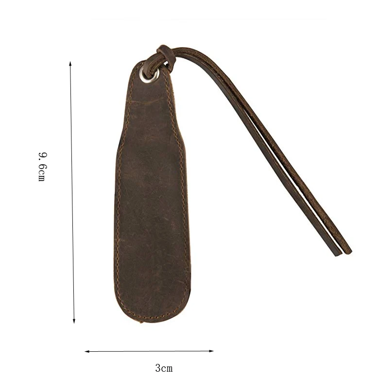 Wholesale  Customize Sample Available Genuine Leather Handmade Good Quality Bookmark Coner for Reading