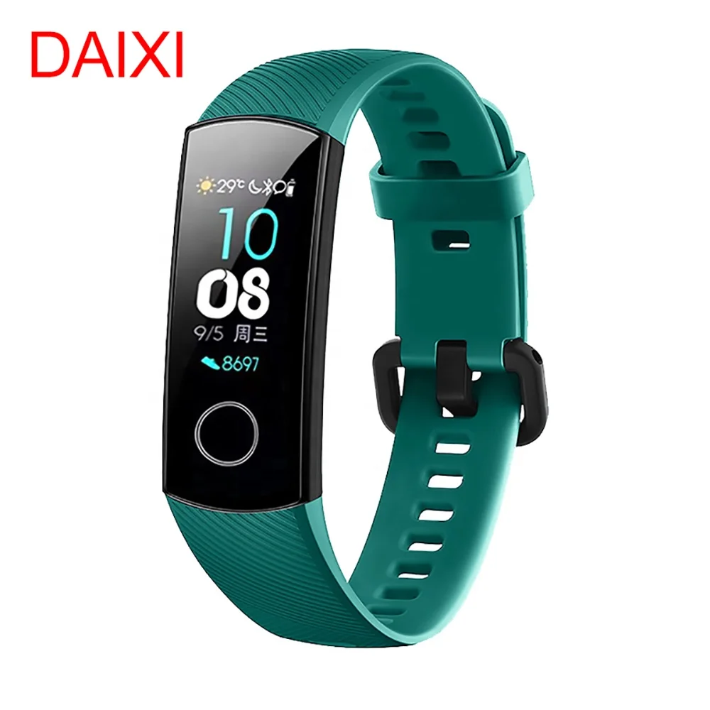 Silicone  Watch band 16mm Veryfit Watch Strap For Huawei Honor Band 4  Watch Belt