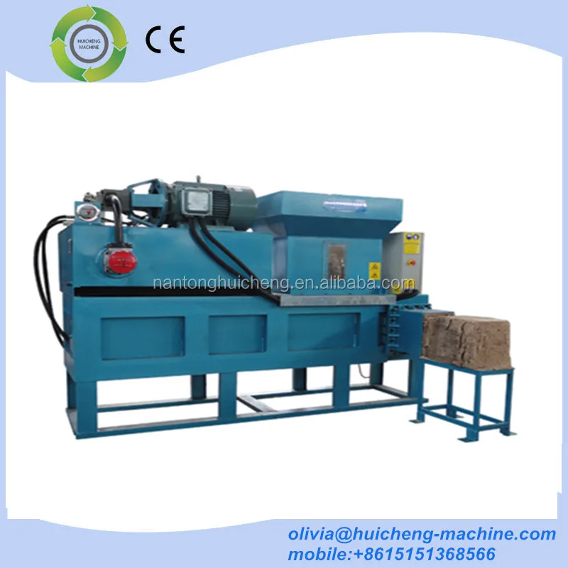 Hydraulic rice husk baling machine/wheat straw pressing machine/hydraulic rice husk packing machine