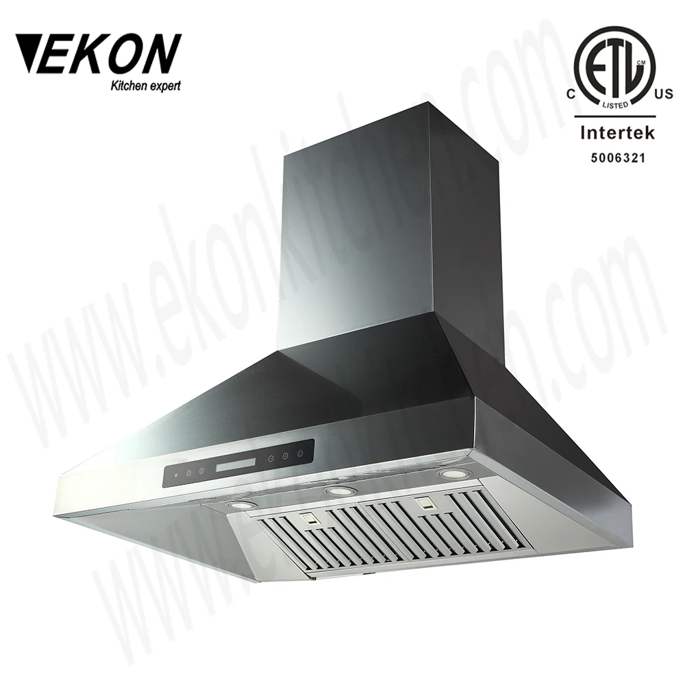 
36' Commercial Stainless Steel Custom Range Hoods 