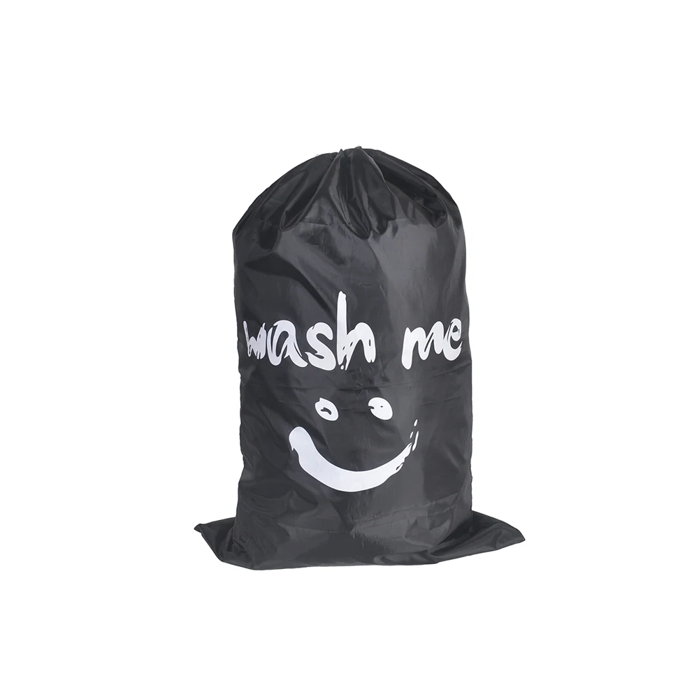 
Water soluble drawstring laundry bag for travel 