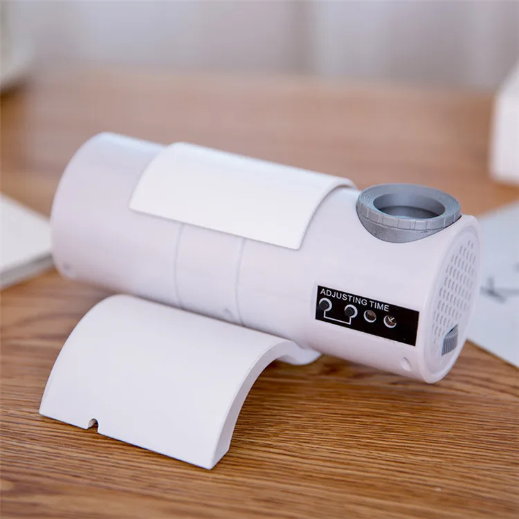 creative innovative decorative smart light LED wall clock projector