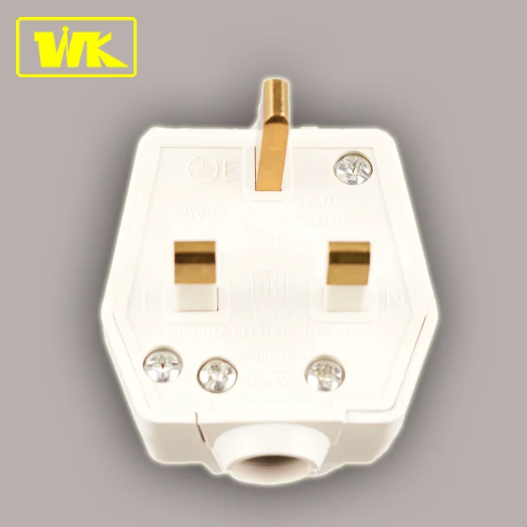 13A 220V  Electrical UK Type Plug Top with Handle