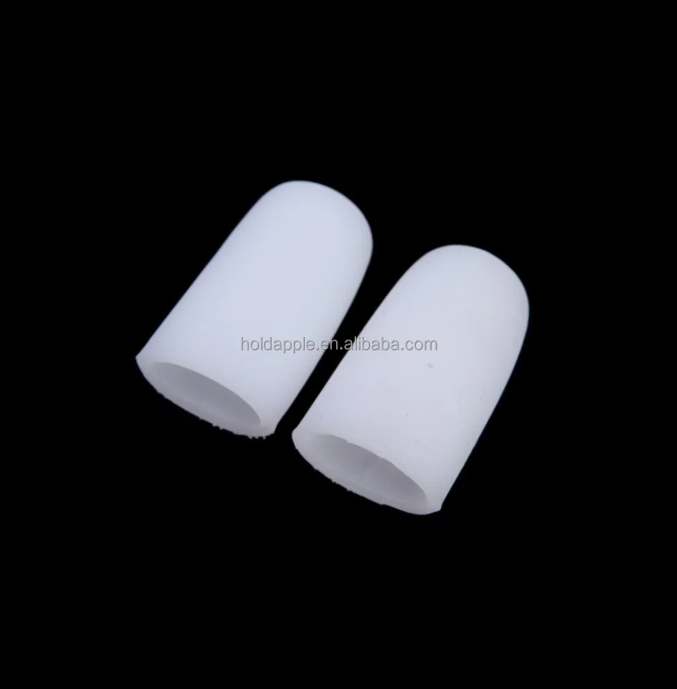 Мыс шапки плёнки силиконовые палец рукава гель для ног сепараторы предотвратить косточки, кукуруза, мозолей, блистер, молоток пальцами отсутствует