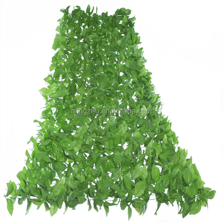 Artificial Leave Chain Link Fence