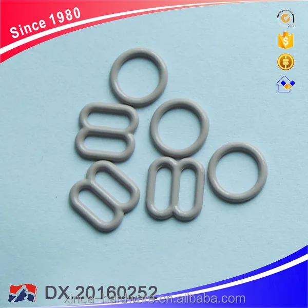 Bra Buckles Ring and Slider 8mm, 10mm, 12mm