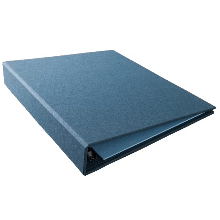 Personalized A4 Durable Fabric Covered Chipboard Ring Binder