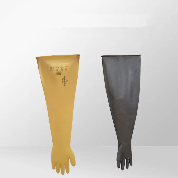 High Quality Latex-Glove Used For Laboratory Glovebox Testing Chamber