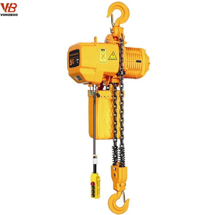 Большой долг Электрический цепной подъемник для козлового крана Емкость 5 тонн