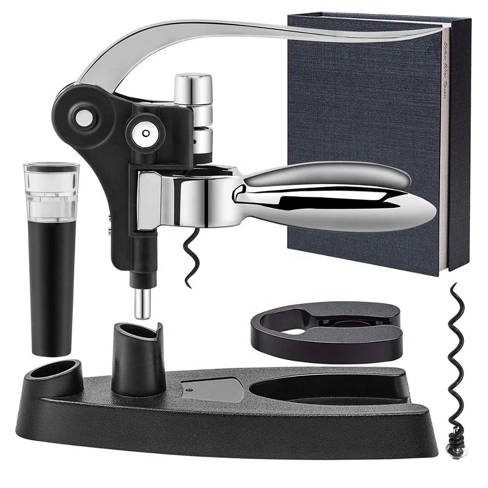 
Wholesale Amazon Copper Rabbit Wine Corkscrew Bottle Opener Set Wine Opener Set Rabbit Bronze Corkscrew Gift Set 