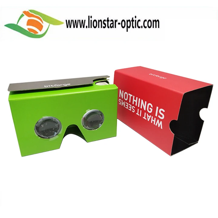 Wholesale Google Cardboard 3d Glasses Custom Logo Google Cardboard VR 3D Movies Glasses version 2.0