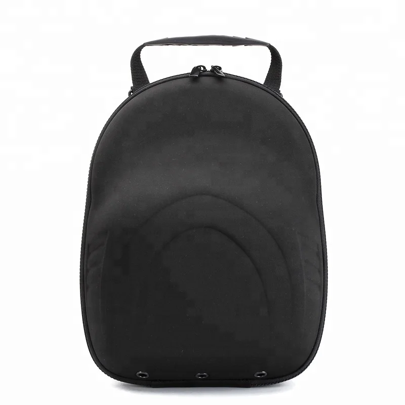 Factory produce hard portable leather travel accessories case bag for baseball hat