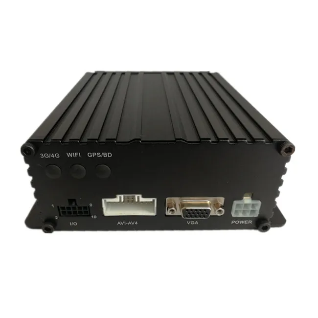 
High Quality HD MDVR 1080P AHD 4 Ch HDD SD Mobile DVR with GPS 3G 4G WIFI 