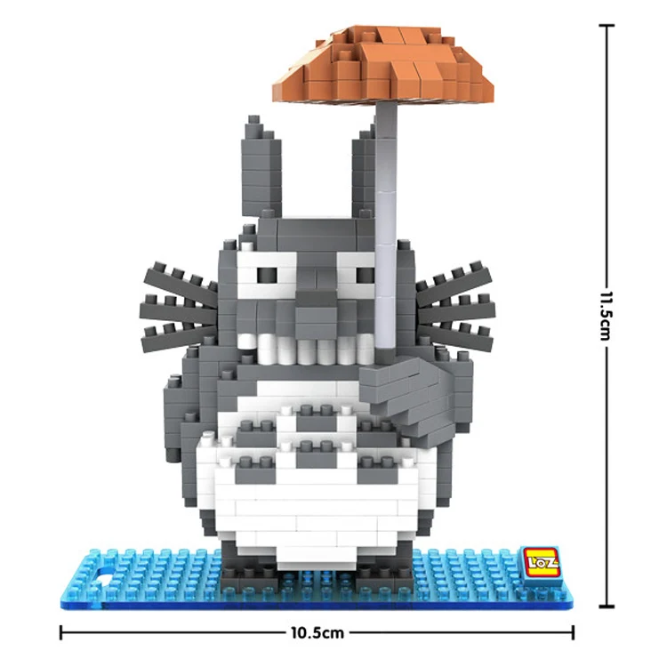 LOZ 360pcs Japan cartoon Totoro collection nano block for sale